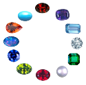 Birthstones of the month by Mukkuru